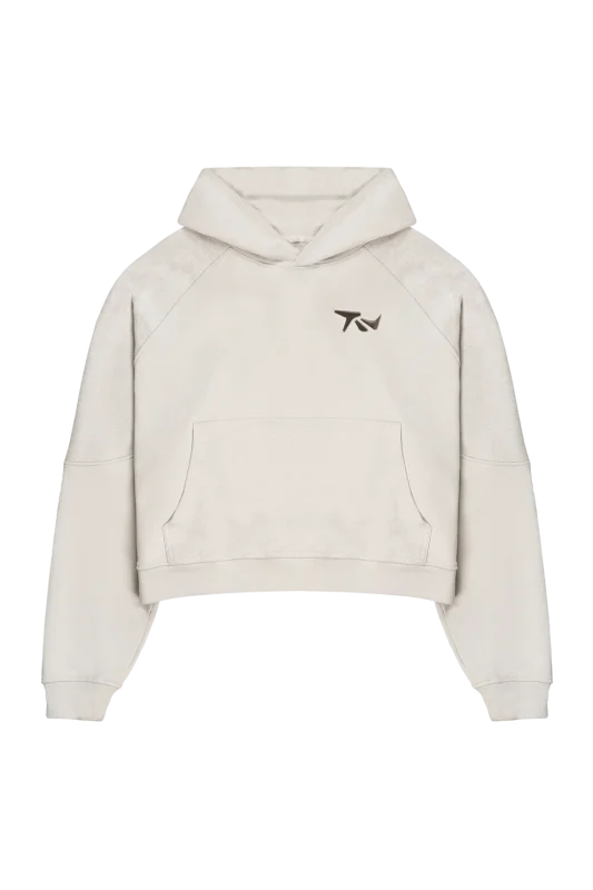 Trendt Vision Grey Metal Logo Hoodie