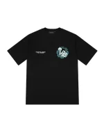 Trapstar Chain Script Tee – Black/teal