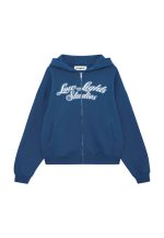 Low Lights Studios Shutter Zip Hoodie navy