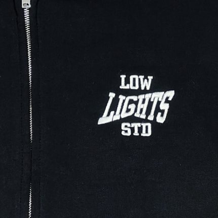 LowLights Nitromethane Zip Hoodie black