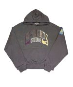 Low Lights Studios Multicolour Studios Hoodie Charcoal