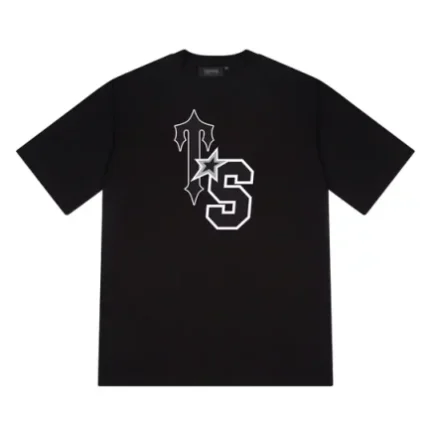 Trapstar Ts Star Black Logo Tee – Black