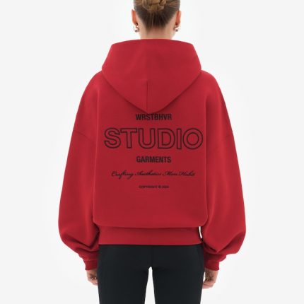 GARM V2 HOODIE RED