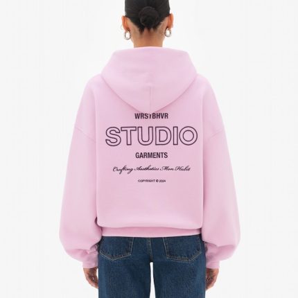 GARM V2 HOODIE PINK