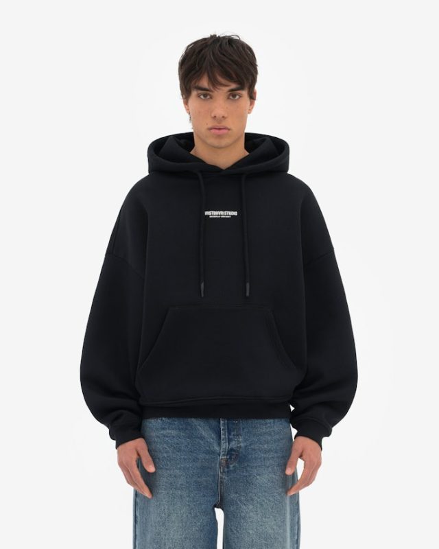 STUDIO V10 HOODIE BLACK