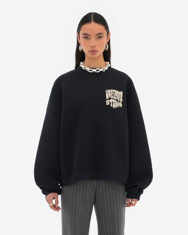 FLYNN SWEATSHIRT BLACK