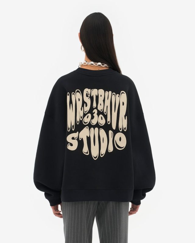 FLYNN SWEATSHIRT BLACK