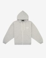 PATRICE HOODED ZIP JACKET GRAY