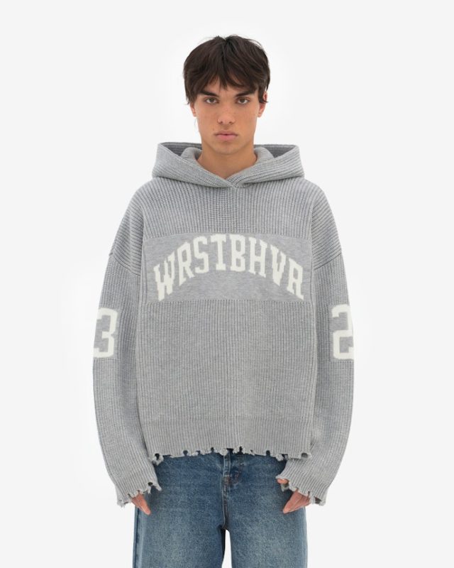 TOVE HOODIE GREY MELANGE