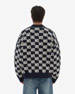 CHESS V2 CARDIGAN DARK SAPPHIRE