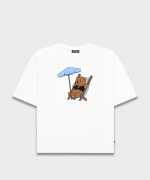 Vacay Bear T-Shirt White