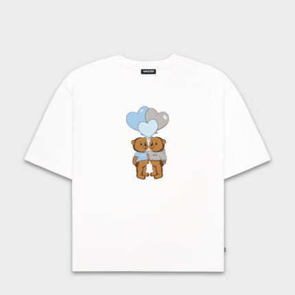 Valentines Bear T-Shirt White