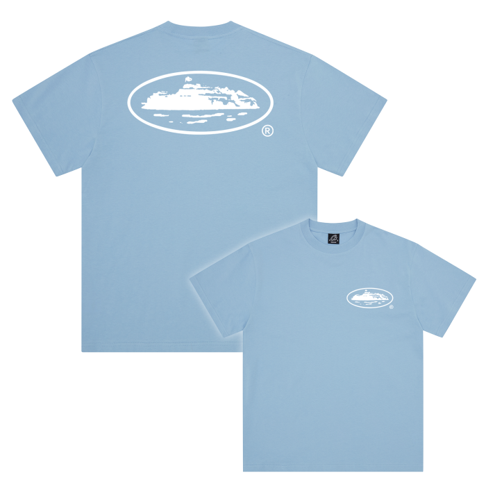 OG ISLAND TEE BABY BLUE